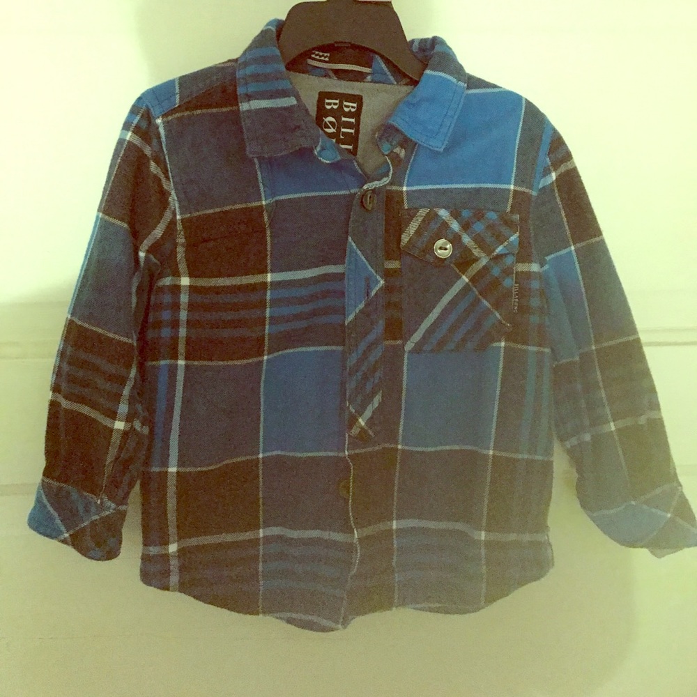 Long sleeve Bills Bong flannel shirt