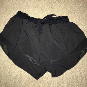 Black lululemon shorts