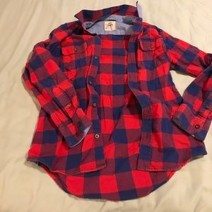 Boys Buffalo Check Button-down