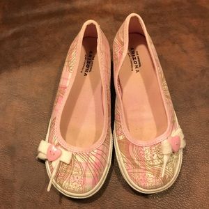 Girls shoes size 11M wedge heel with sneaker look