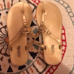 Michael Kors Rubber Flip Flops