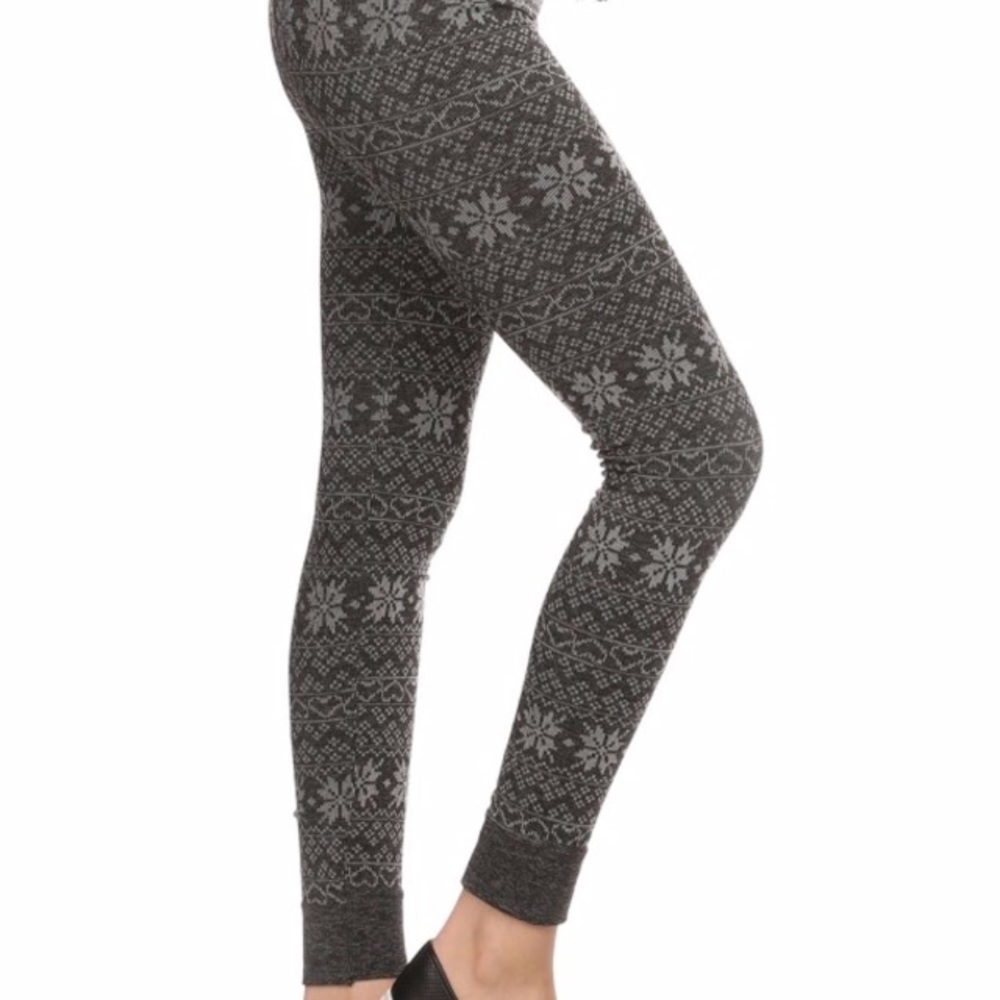 Snowflake print joggers - Picture 2 of 5