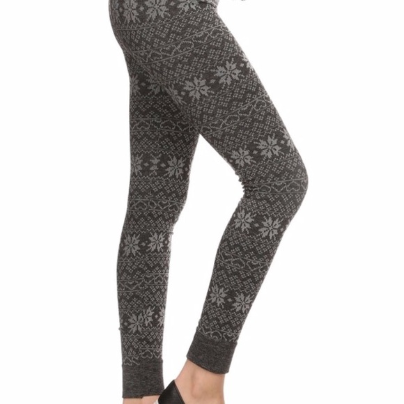 Snowflake print joggers - Picture 2 of 5