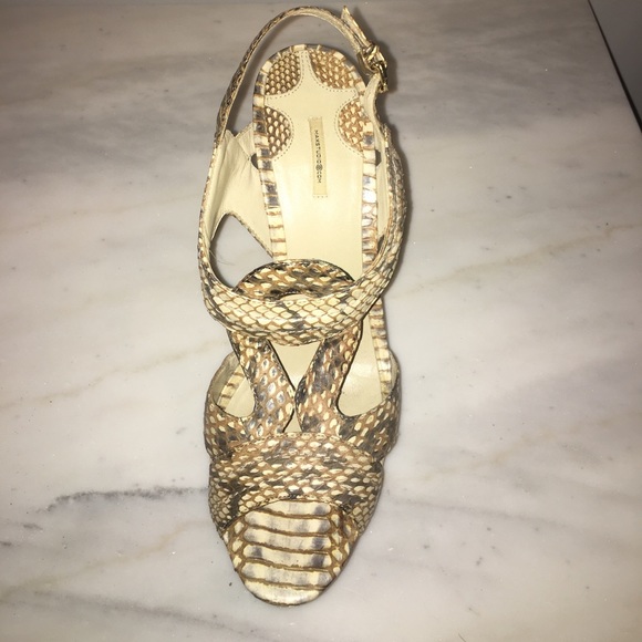 Max Studio genuine snakeskin heel - Picture 3 of 7