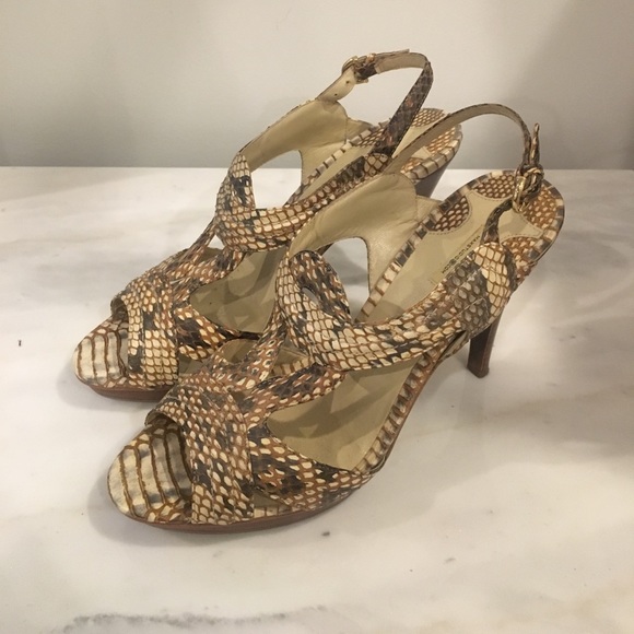 Max Studio genuine snakeskin heel - Picture 2 of 7