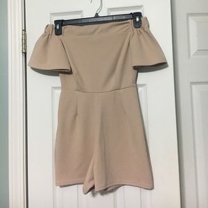 Nude romper