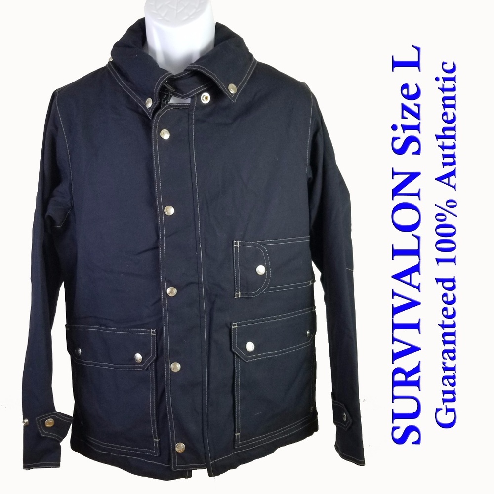NWT Survivalon Men's Navy Knox Jacket Size L