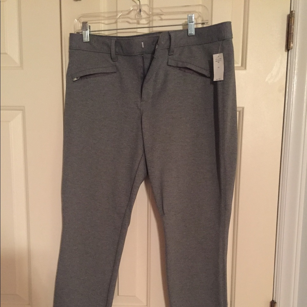 NWT grey gap skinny ankle pants