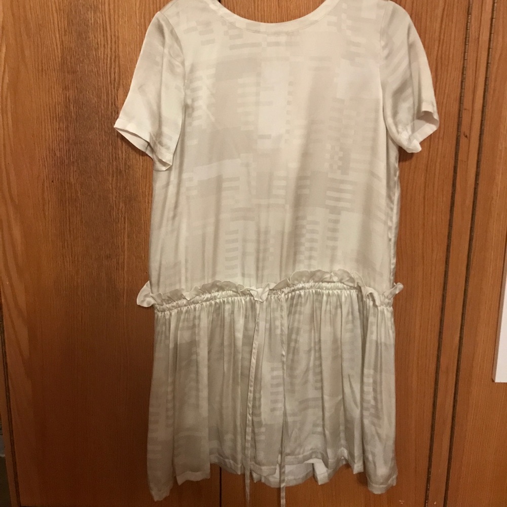 Opening Ceremony silk cinch waist dress!