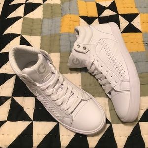Guess Hightop White Sneakers