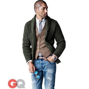 ralph lauren tweed vest