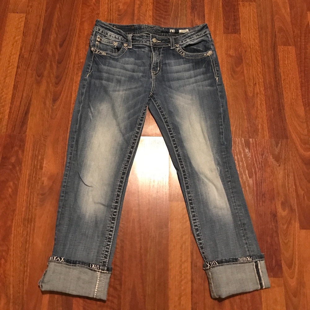 Miss Me Capri Jessup Size 31