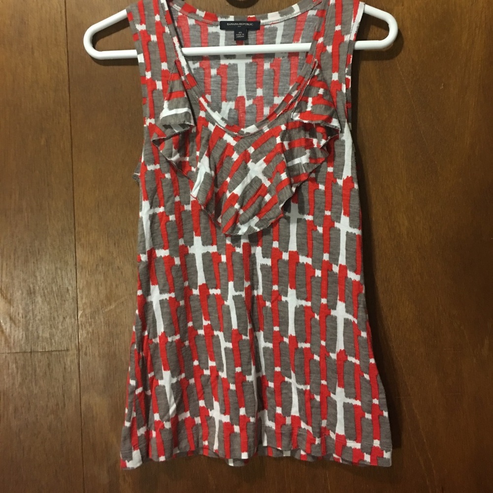 Banana republic sleeveless top