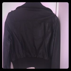 Joujou faux leather moto jacket