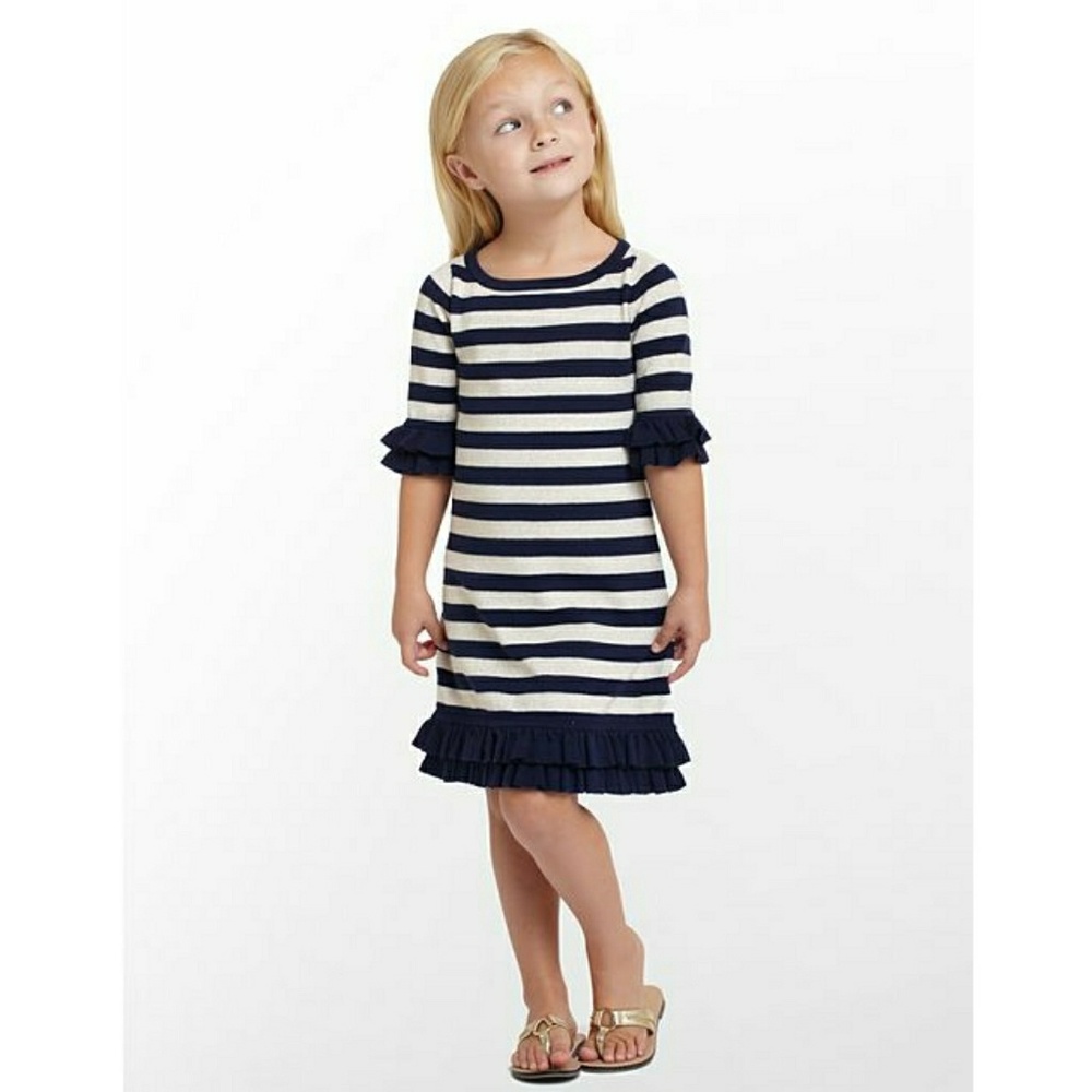 CCO❗Lilly Pulitzer Girls Helena Sweaterdress Navy