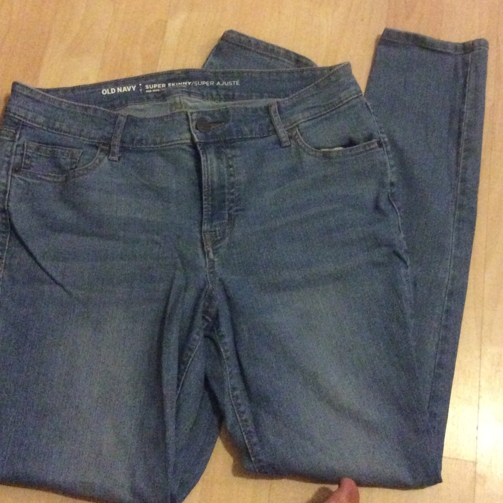 Old navy super skinny jeans
