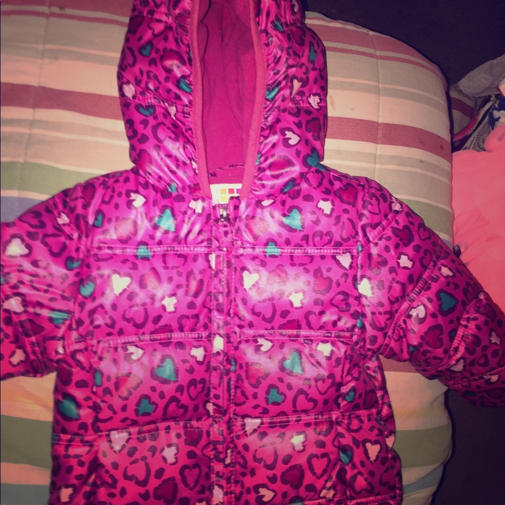 Winter puffy jacket toddler