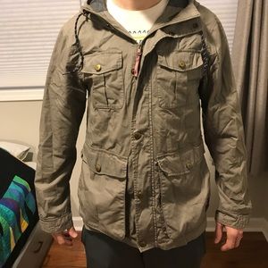 Lightweight khaki jacket