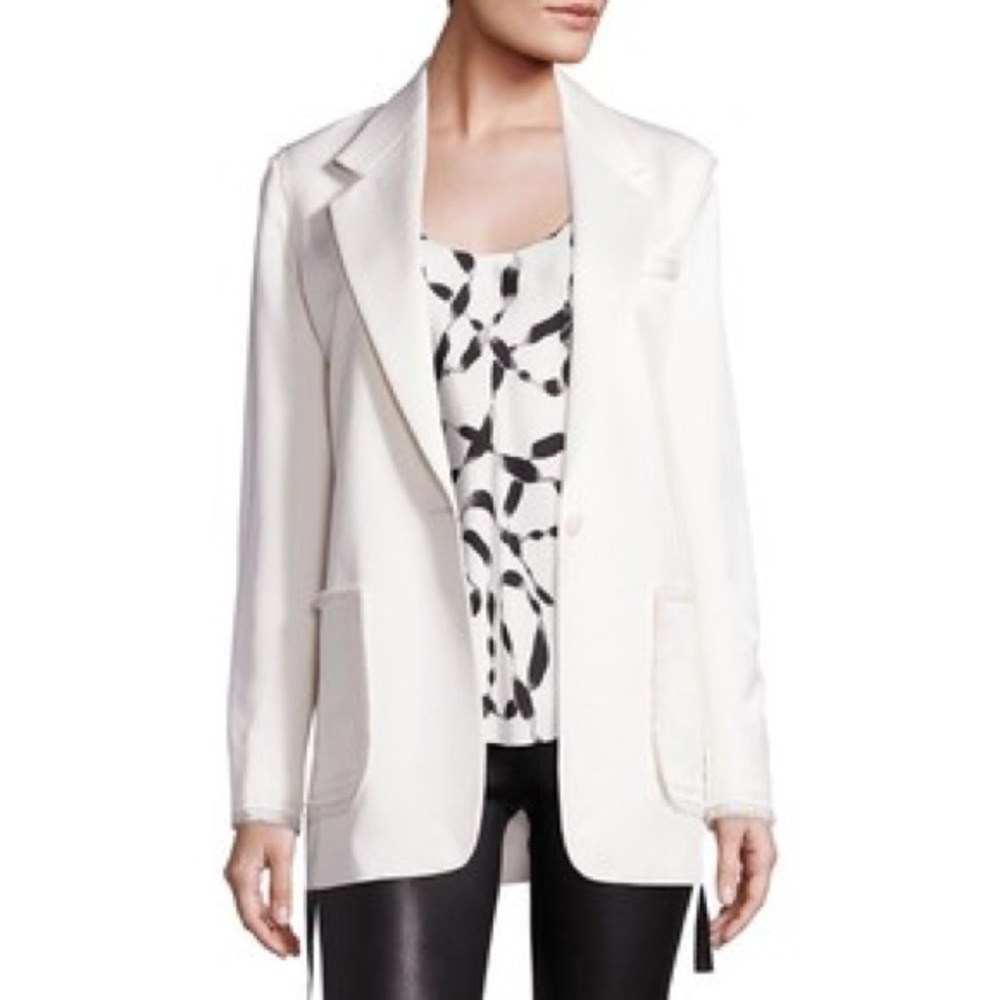 Helmut Lang Raw Detail Blazer.