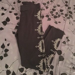 PINK Tribal Print Leggings