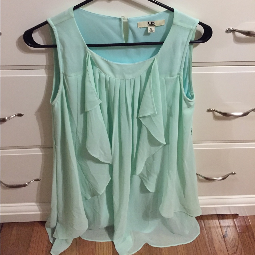 Mint green dress