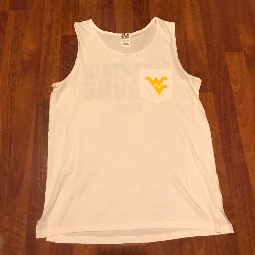 WVU PINK MEDIUM TANK