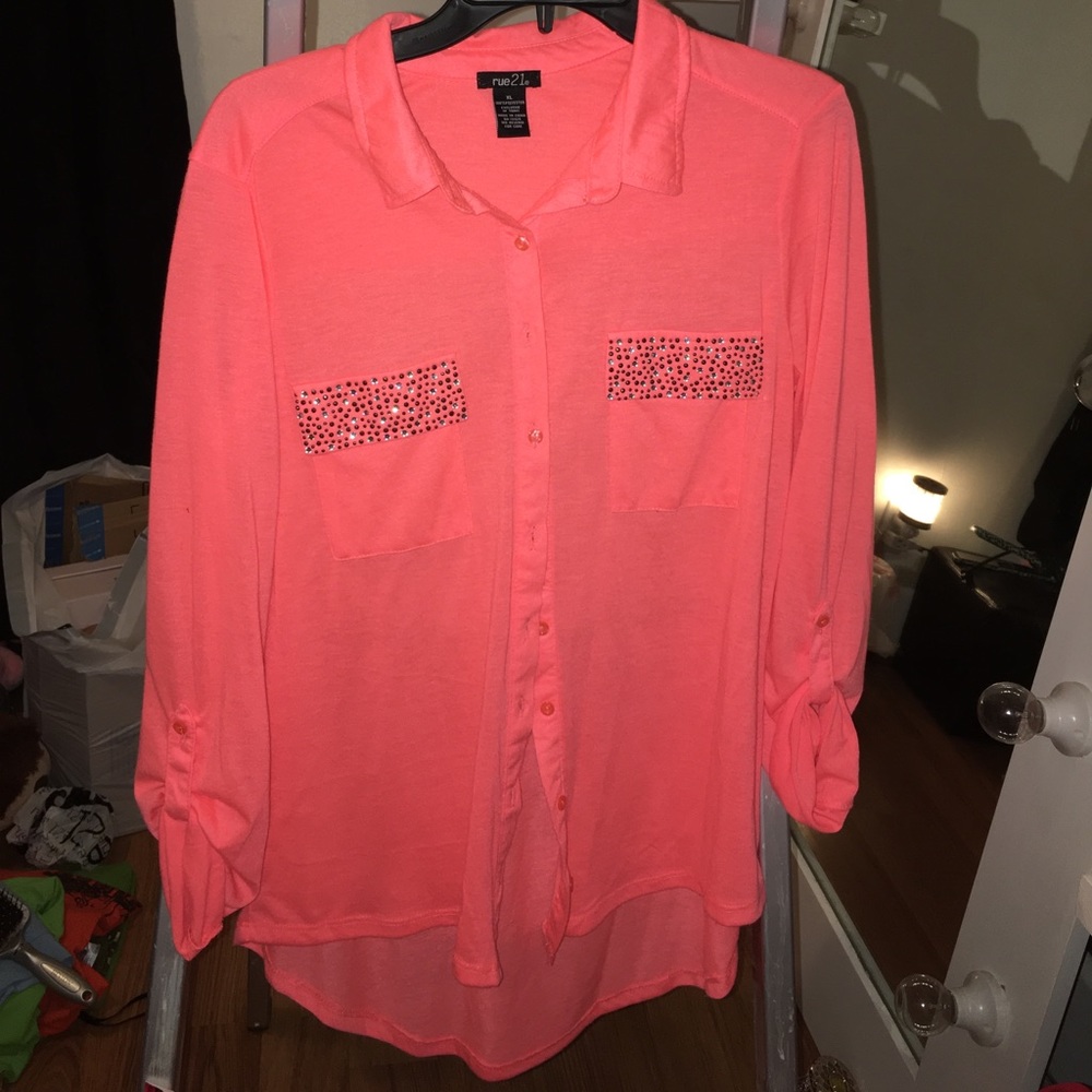 Long sleeve button up shirt