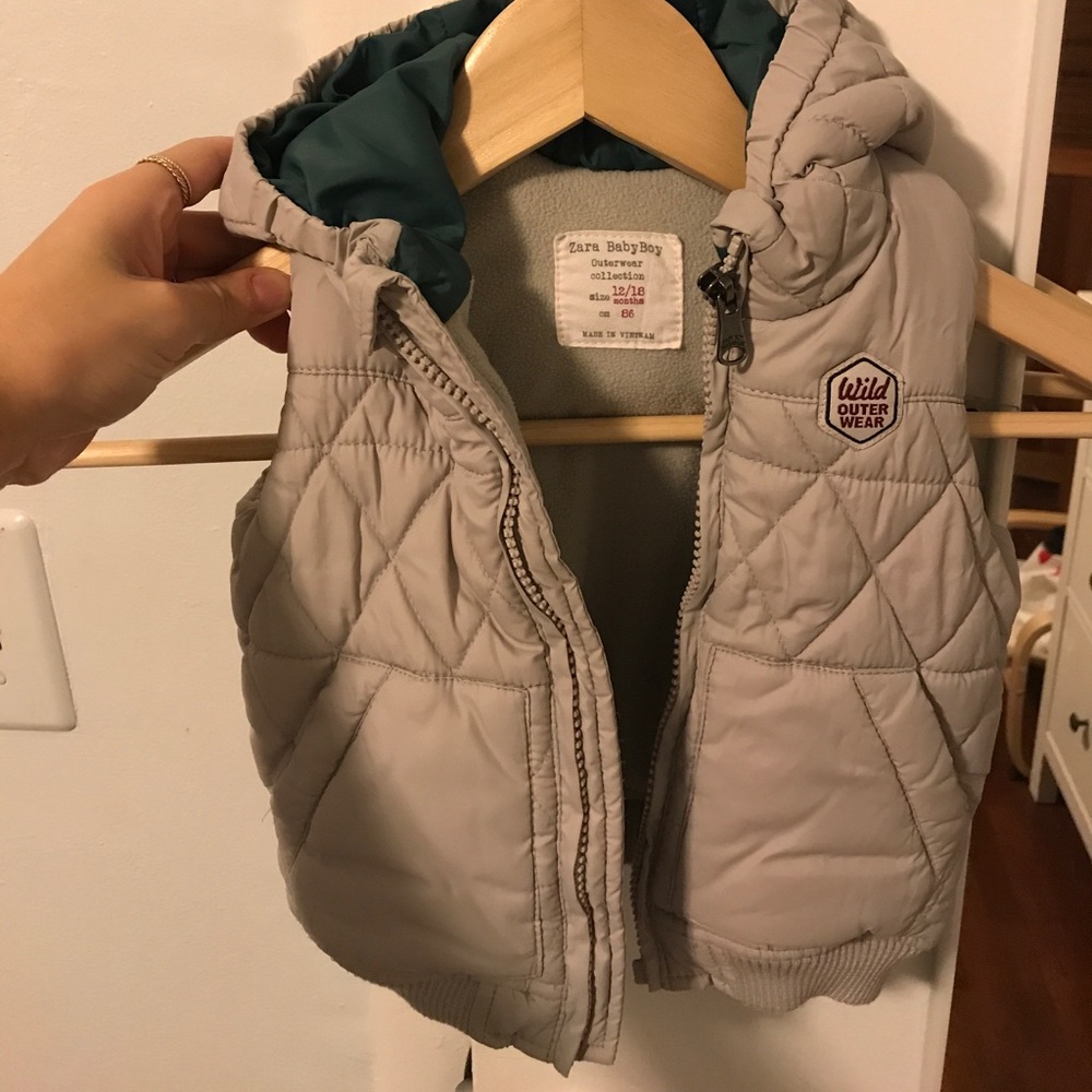 Zara vest for toddler