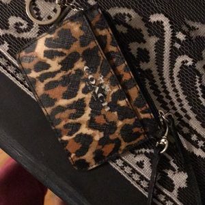 Coach ID holder wristlet