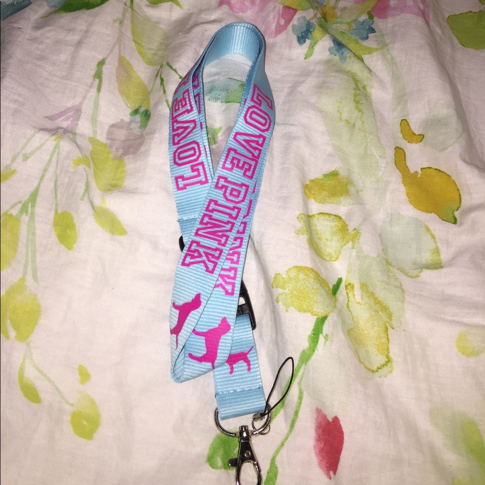 PINK BREAKAWAY LANYARD