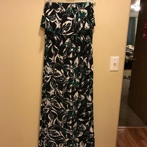 Strapless Floral Maxi Dress from GAP