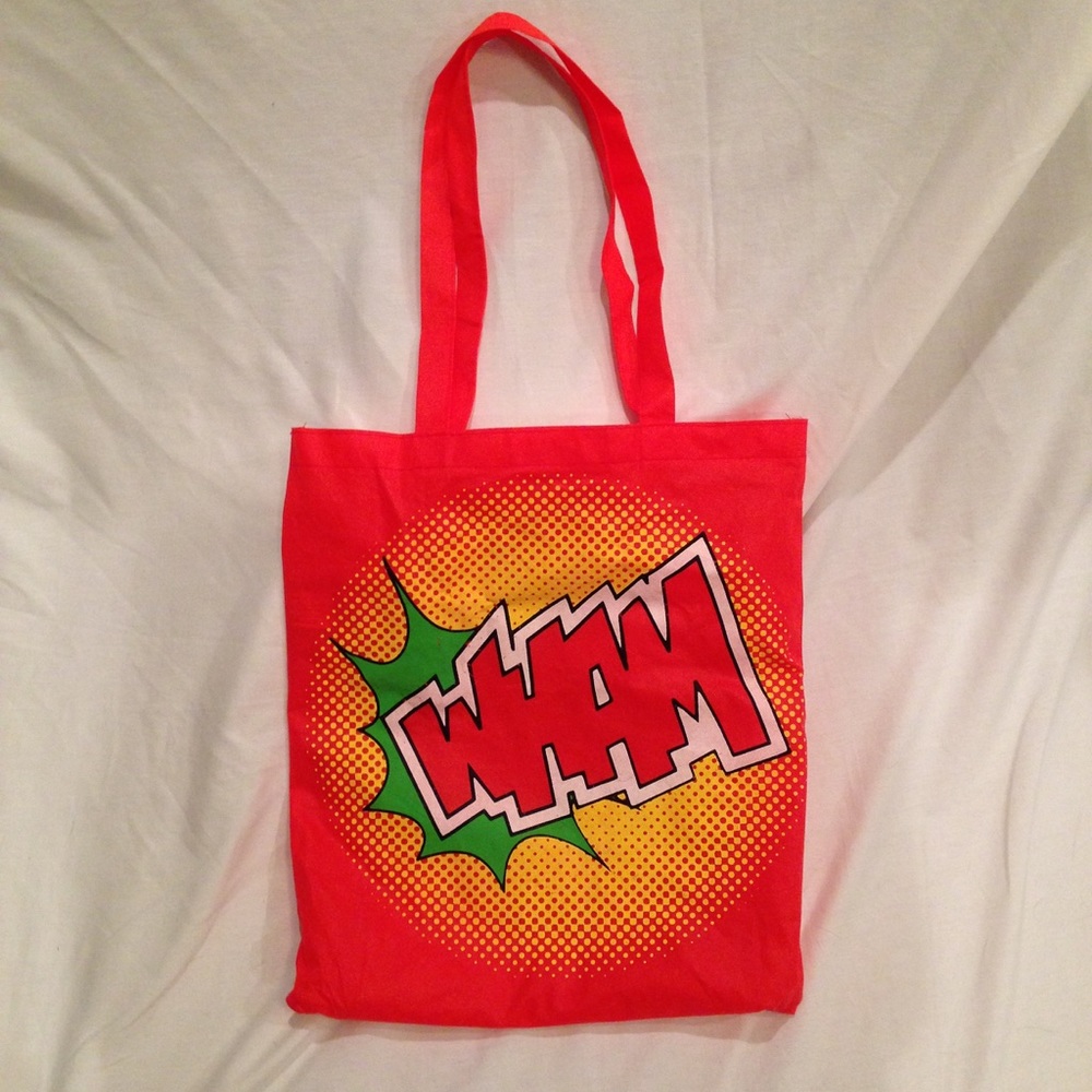 Comic con to toe bag