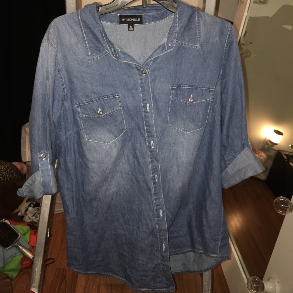 Soft denim jacket