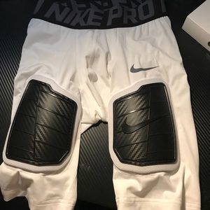 Nike pro- football thigh and tailbone pads