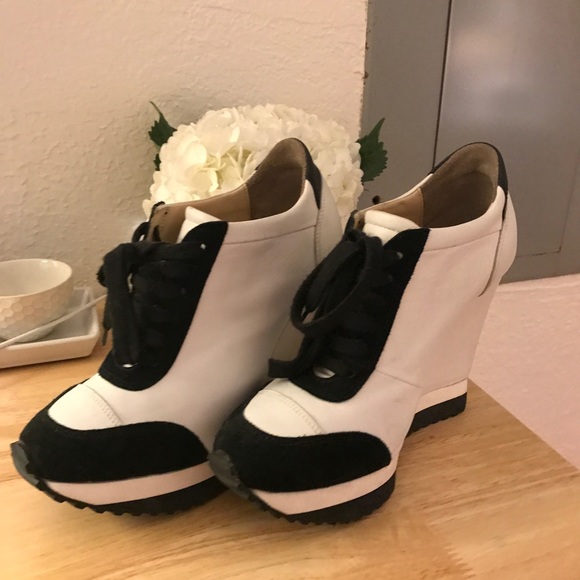 ruthie davis wedge sneakers