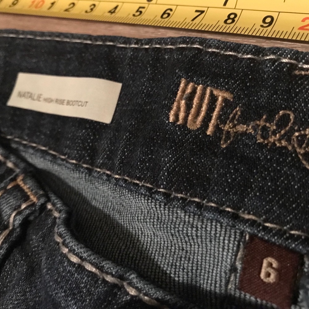 KUT from the Kloth Natalie HighRise Bootcut 6 NWOT