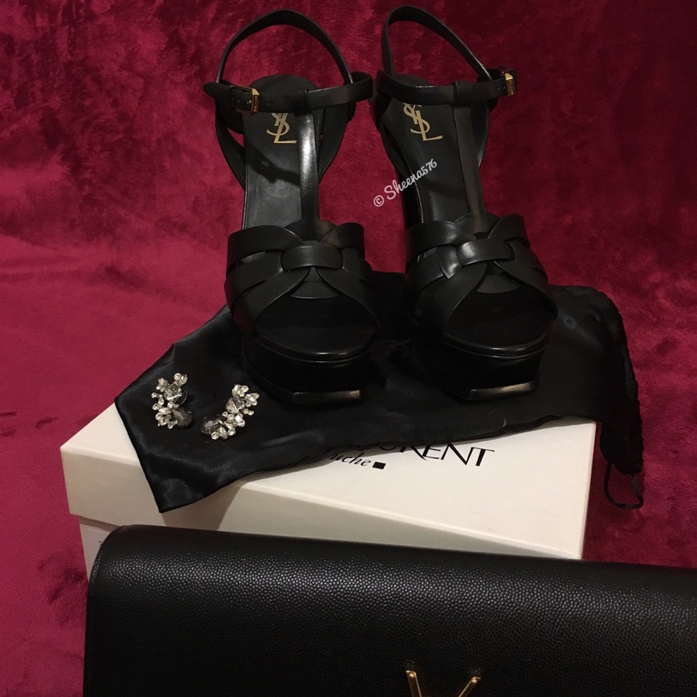 YSL Platform Sandals