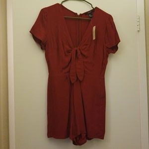 Red Romper / Jumpsuit