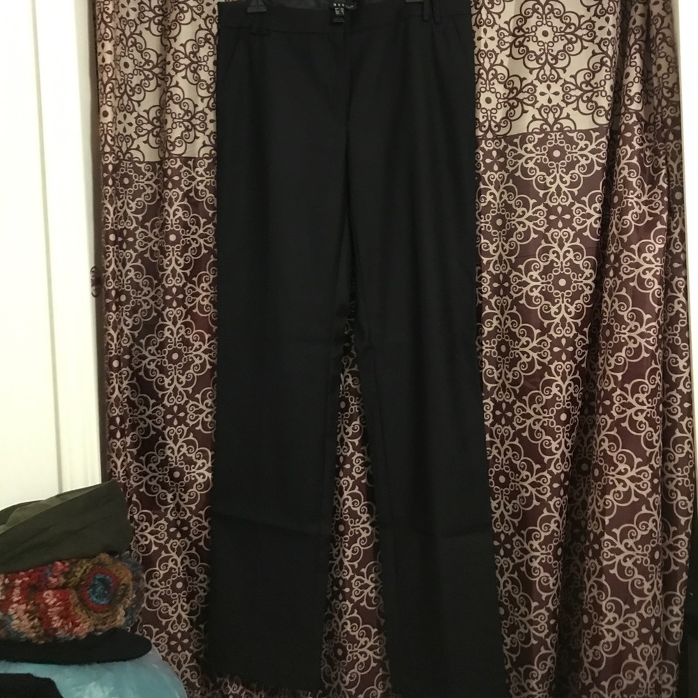 black pants
