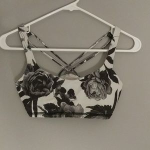 LULU lemon cross back sports bra