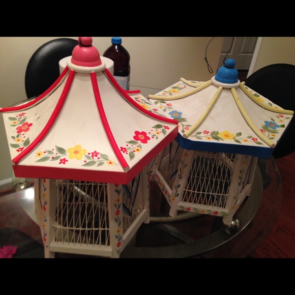 Pagota Style Handmade Bird Cages - Picture 2 of 2