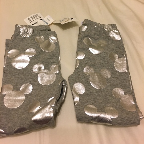 Baby Gap Disney Cozy Legging Mickey Mouse Msrp$29 - Picture 2 of 8