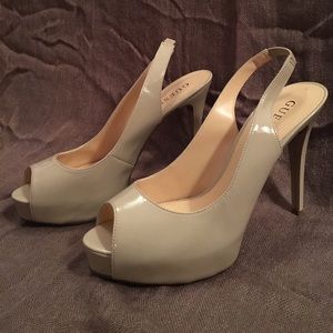 GUESS Nude Heels