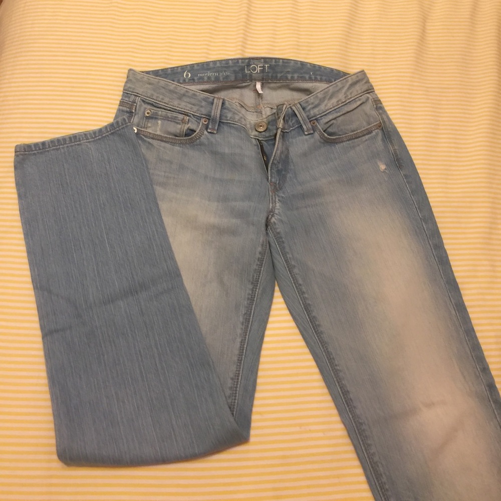 Loft, Modern Slim Pants