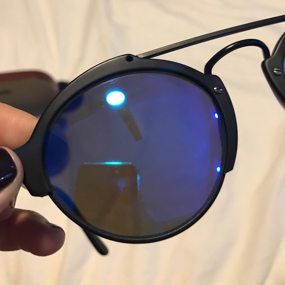 Illesteva Sunglasses Blue and Black main image 4