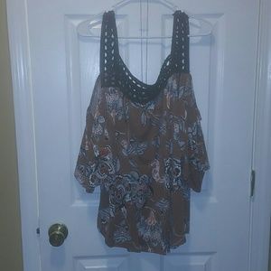 Cato Cold Shoulder Blouse