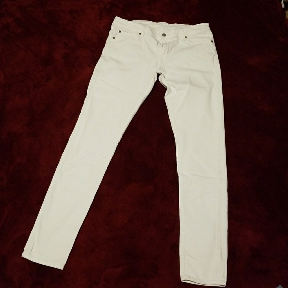Ralph Lauren Denim & Supply White Skinny Jeans