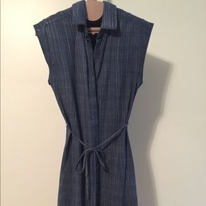 Denim mini shirt dress Cloth and Stone