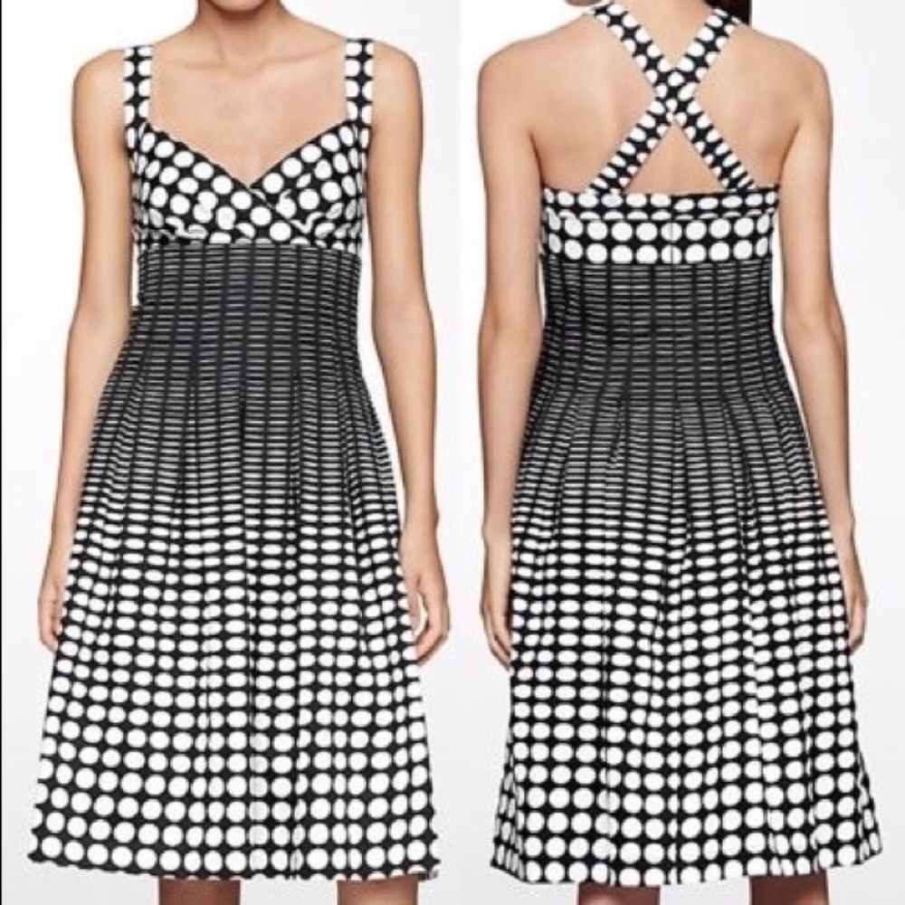 {calvin klein} striped dress