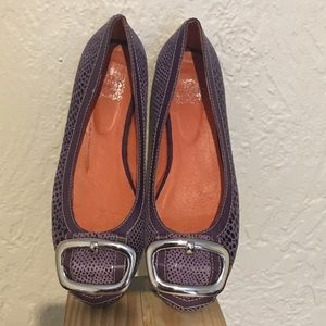 Jeffrey Campbell Villain Purple Flats Size 8.5